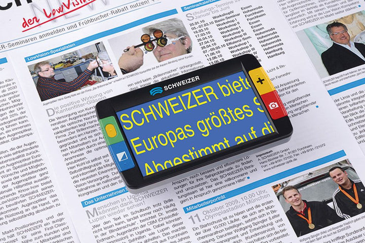 Loupe électronique eMag 43 de SCHWEIZER Optik