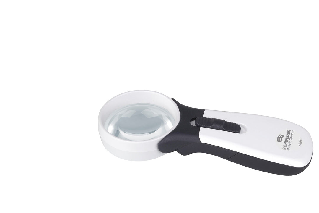 Mobile Leuchtlupe  ERGO-Lux MP mobil von SCHWEIZER Optik; VisiAid - Sehhilfen.