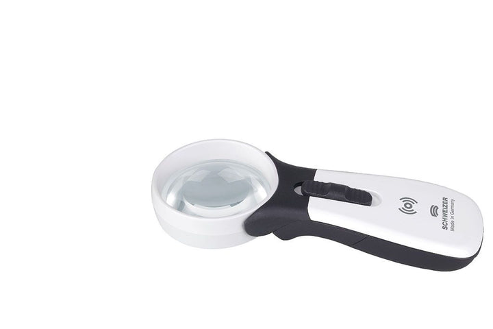 Mobile Leuchtlupe ERGO-Lux i mobil 24 D 55 mm von SCHWEIZER Optik; VisiAid - Sehhilfen.