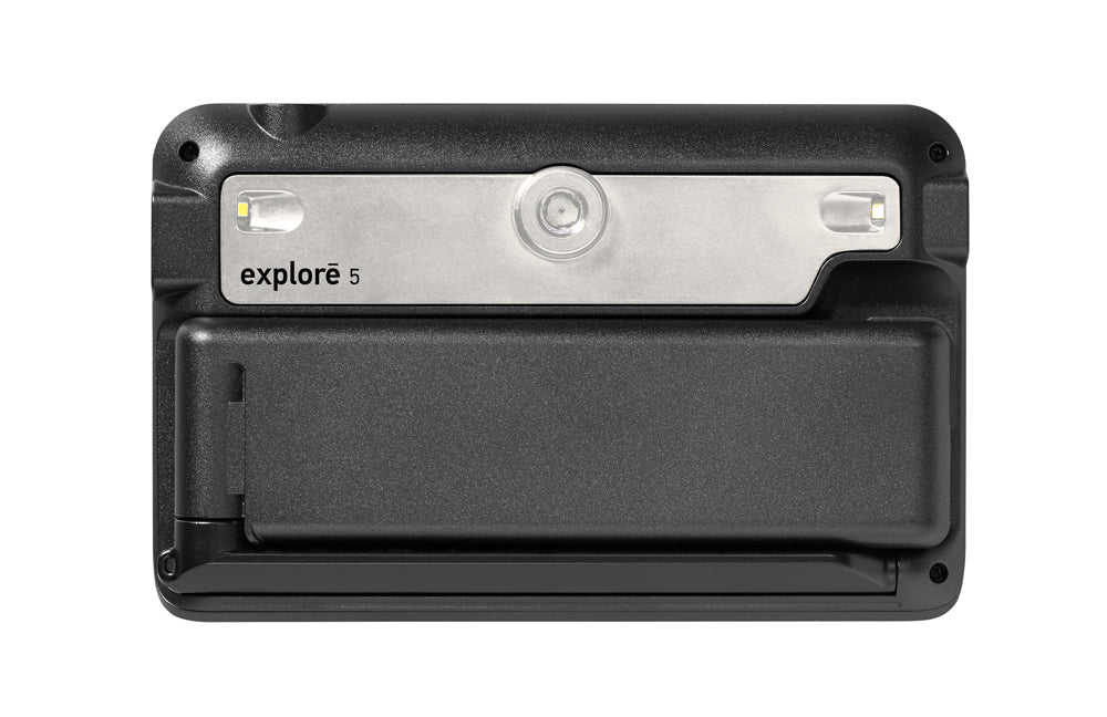 Rückansicht der elektronischen Lupe explore 5 von Humanware; VisiAid - Sehhilfen.