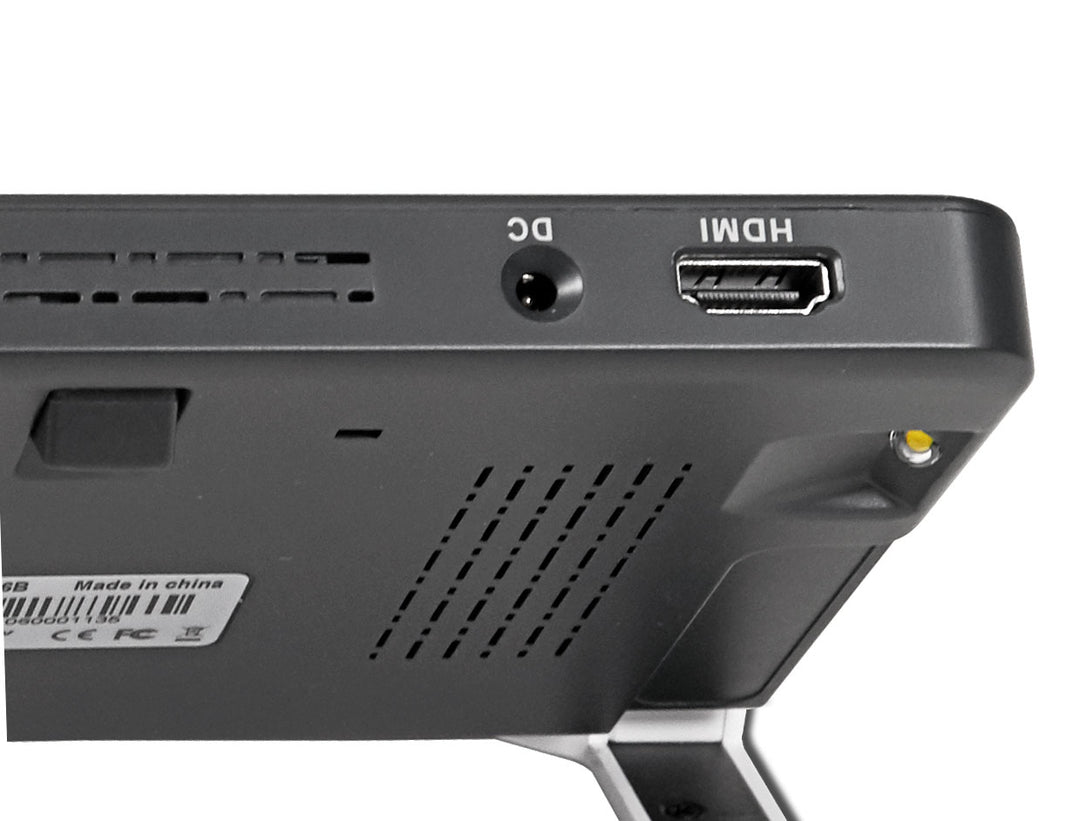 Mit dem HDMI-Anschluss kann man die elektronische Lupe MANO XL von Reinecker an einen externen Bildschirm (z.B. TV) anschließen;  VisiAid - Sehhilfen.