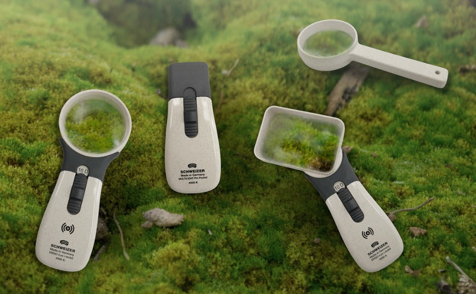 Mobile Leuchtlupe von SCHWEIZER Optik