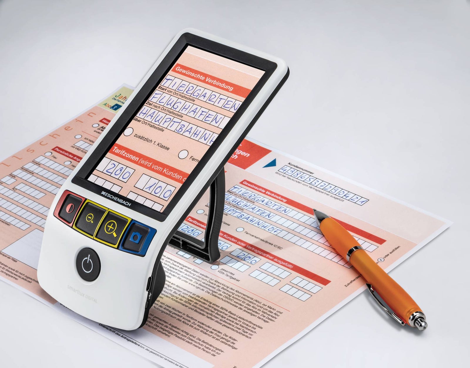 ESCHENBACH smartlux DIGITAL mit Ständer.