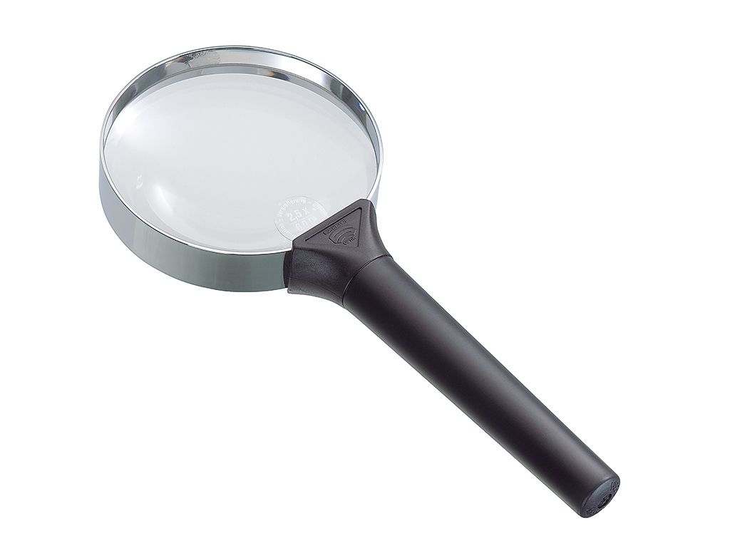 Handleselupe Basic-Line CLASSIC 6 D von SCHWEIZER Optik; VisiAid - Sehhilfen.