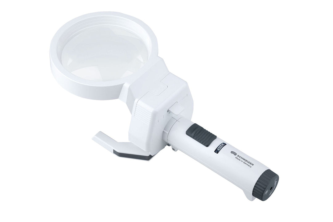 Standleuchtlupe MODULAR LED, 3 Lichtfarben, diverse Vergrößerungen –  VisiAid - Sehhilfen.