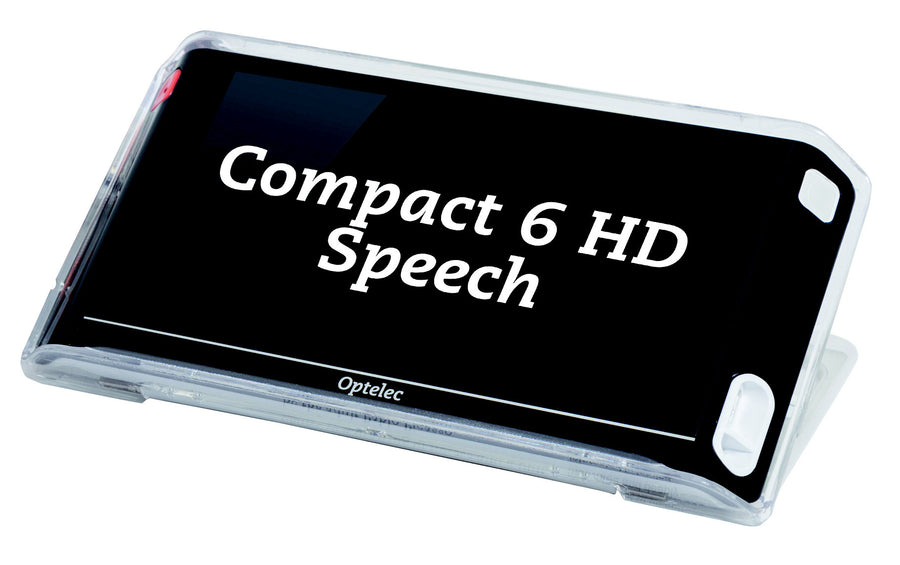 Elektronische Lupe mit Vorlesefunktion Compact 6 HD Speech von Optelec; VisiAid - Sehhilfen.